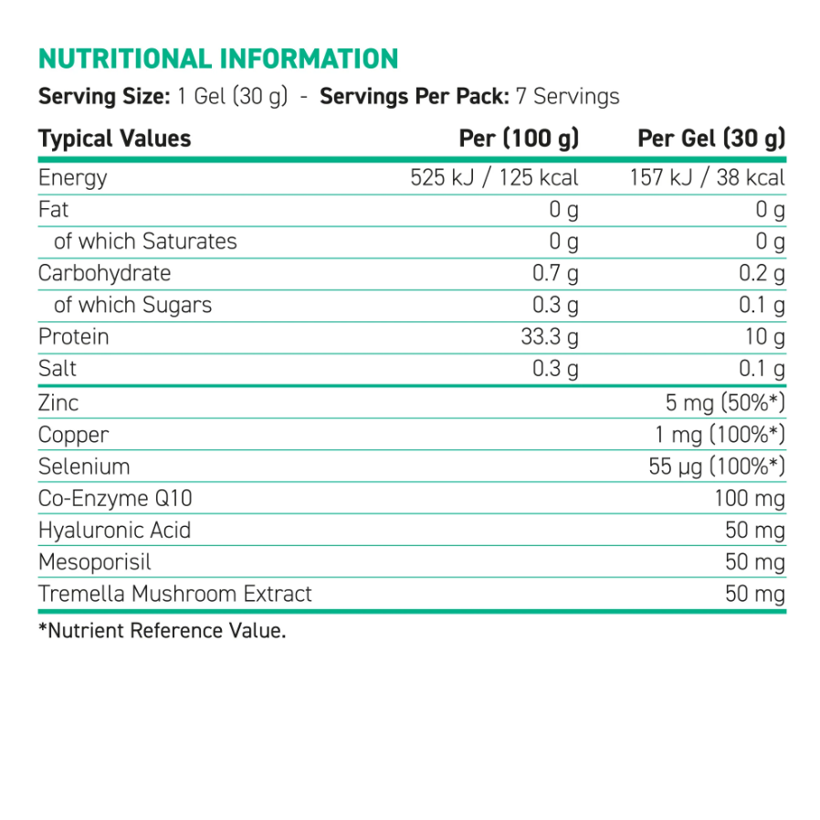Съдържание на:Applied Nutrition GLP-1 Liquid Collagen Gels 